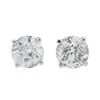 Image 1 : 14KT White Gold 1.79ctw Diamond Stud Earrings