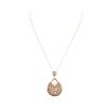 Image 1 : 14KT Rose Gold 2.36ctw Diamond Pendant With Chain