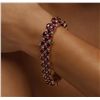 Image 6 : 14KT Yellow Gold 28.98ctw Ruby and Diamond Bracelet