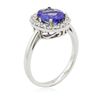 Image 7 : 14KT White Gold 2.25ct Tanzanite and Diamond Ring