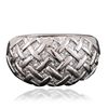 Image 1 : 14KT White Gold 1.00ctw Diamond Ring