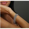 Image 2 : 14KT White Gold 9.72ctw Diamond Bracelet