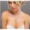 Image 1 : 14KT White Gold 1.90ctw Diamond Necklace