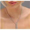 Image 2 : 14KT White Gold 1.90ctw Diamond Necklace