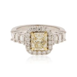 18KT Two-Tone Gold 3.00ctw Diamond Ring