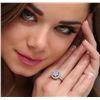 Image 2 : 14KT White Gold 1.75ctw Diamond Ring
