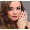 Image 2 : 14KT White Gold 1.57ctw Diamond Ring