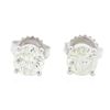Image 1 : 14KT White Gold 1.30ctw Diamond Stud Earrings