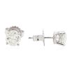 Image 2 : 14KT White Gold 1.30ctw Diamond Stud Earrings