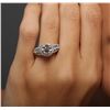 Image 2 : 18KT White Gold 2.13ctw Diamond Ring