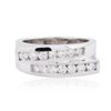 Image 3 : 14KT White Gold 0.48ctw Diamond Ring