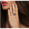 Image 5 : 14KT Rose Gold 2.63ct Tanzanite and Diamond Ring