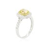 Image 6 : 18KT Two-Tone Gold 1.32ctw Diamond Engagement Ring