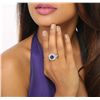 Image 5 : 14KT White Gold 2.38ct Tanzanite and Diamond Ring