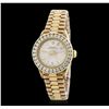 Image 3 : Ladies Rolex 14KT Yellow Gold 1.45ctw Diamond Oyster Perpetual Wristwatch