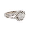 Image 2 : 14KT White Gold 1.77ctw Diamond Ring