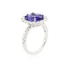 Image 6 : 14KT White Gold 3.35ct Tanzanite and Diamond Ring