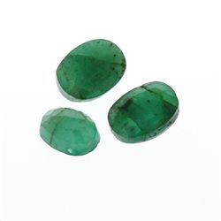 4.08cts. Oval Cut Natural Emerald Parcel