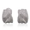 Image 3 : 18KT White Gold 2.30cw Diamond Earrings
