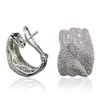Image 4 : 18KT White Gold 2.30cw Diamond Earrings