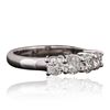 Image 2 : 14KT White Gold 1.20ctw Diamond Ring