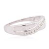 Image 4 : 14KT White Gold 0.25ctw Diamond Ring
