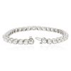 Image 6 : 14KT White Gold 7.89ctw Diamond Tennis  Bracelet