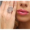 Image 6 : 14KT White Gold 0.68ctw Diamond Ring