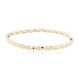 14KT Yellow Gold Bangle Bracelet