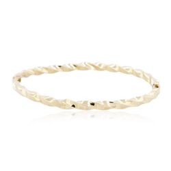 14KT Yellow Gold Bangle Bracelet