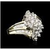 Image 2 : 14KT Yellow Gold 1.88ctw Diamond Ring