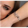 Image 1 : 14KT White Gold 0.90ctw Diamond Bracelet