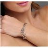 Image 2 : 14KT White Gold 0.90ctw Diamond Bracelet