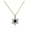 Image 1 : 14KT Yellow Gold 0.26ctw Diamond Pendant