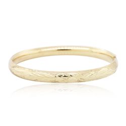 14KT Yellow Gold Bangle Bracelet