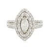 Image 3 : 14KT White Gold 1.21ctw Diamond Ring