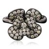 Image 1 : 14KT Black Gold 1.03ctw Diamond Ring
