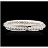 Image 4 : 14KT White Gold 8.47ctw Diamond Tennis  Bracelet
