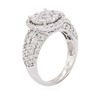 Image 3 : 14KT White Gold 2.62ctw Diamond Ring