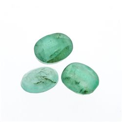 3.43cts. Oval Cut Natural Emerald Parcel