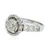 Image 4 : 14KT White Gold 2.88ctw Diamond Ring
