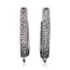 Image 1 : 14KT White Gold 0.26ctw Diamond Earrings