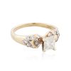 Image 2 : 14KT Yellow Gold 1.27ctw Diamond Ring