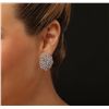 Image 1 : 14KT White Gold 4.43ctw Diamond Earrings