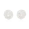 Image 3 : 14KT White Gold 4.43ctw Diamond Earrings