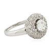Image 2 : 14KT White Gold GIA Certified 1.96ctw Diamond Ring