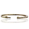 Image 6 : 14KT Yellow Gold 1.18ctw Diamond Bangle