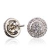 Image 2 : 14KT White Gold 2.34ctw Diamond Earrings