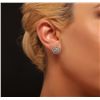 Image 4 : 14KT White Gold 2.34ctw Diamond Earrings