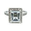 Image 3 : 14KT White Gold 2.73ct Aquamarine and Diamond Ring